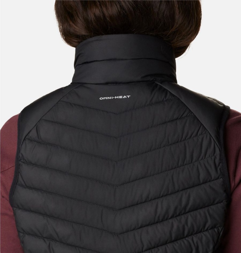 Columbia Slope Edge Long Women's Vest Black | RHWGIS-174