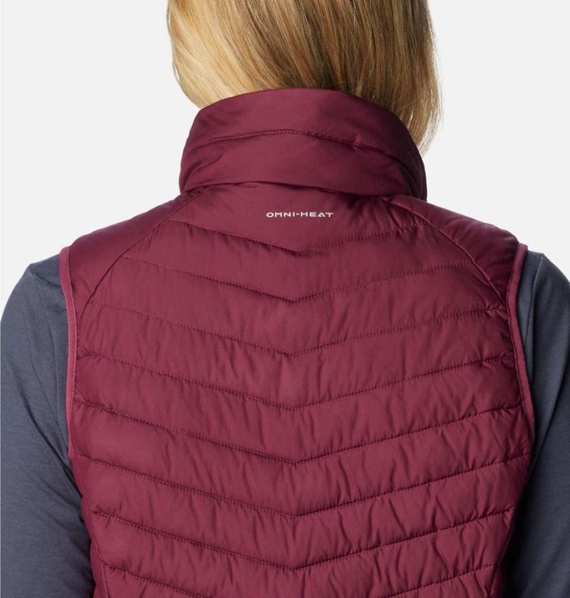 Columbia Slope Edge Long Women's Vest Red | ODLKJW-751