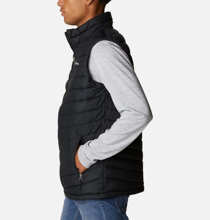 Columbia Slope Edge Men's Vest Black | WJABDN-268
