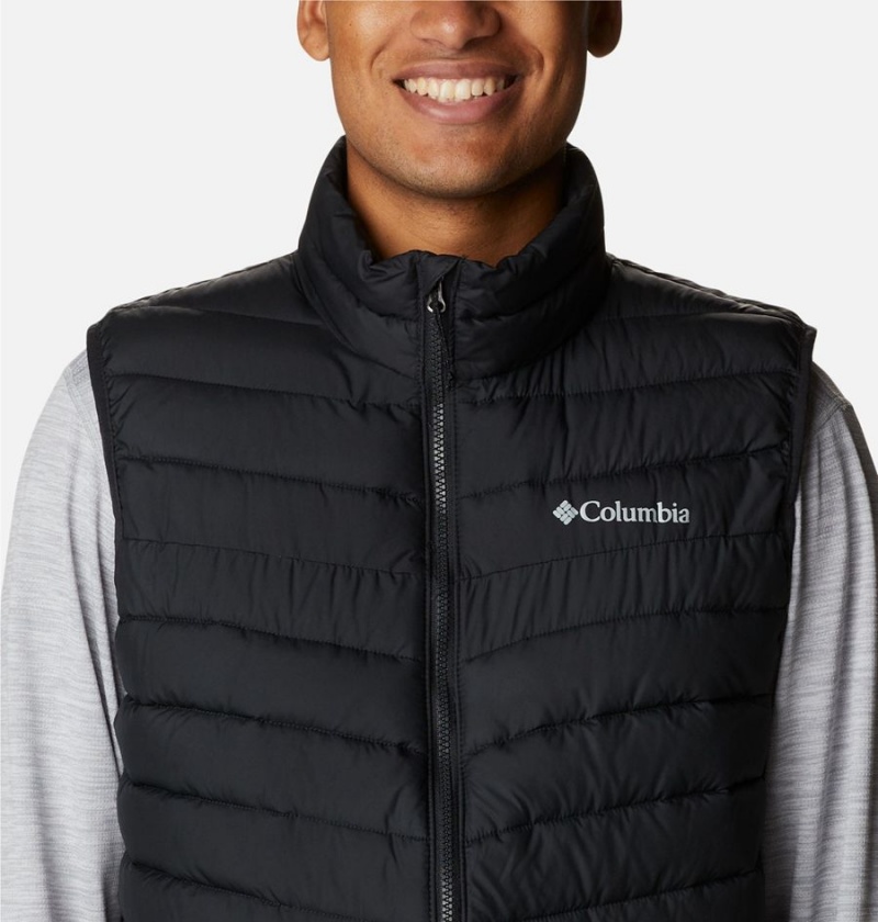 Columbia Slope Edge Men's Vest Black | WJABDN-268
