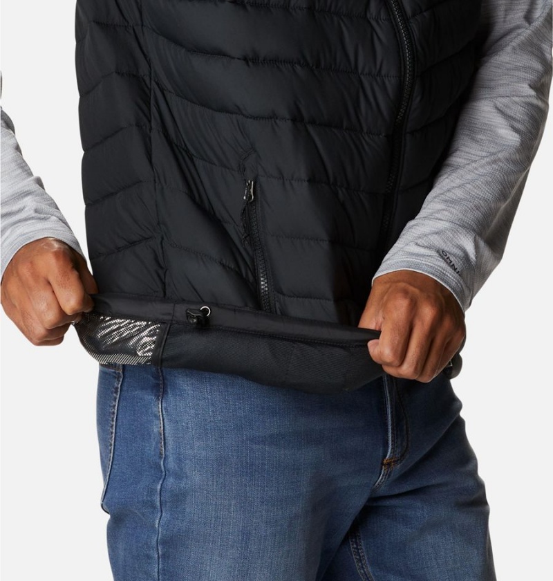 Columbia Slope Edge Men's Vest Black | WJABDN-268