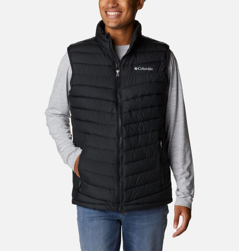 Columbia Slope Edge Men\'s Vest Black | WJABDN-268