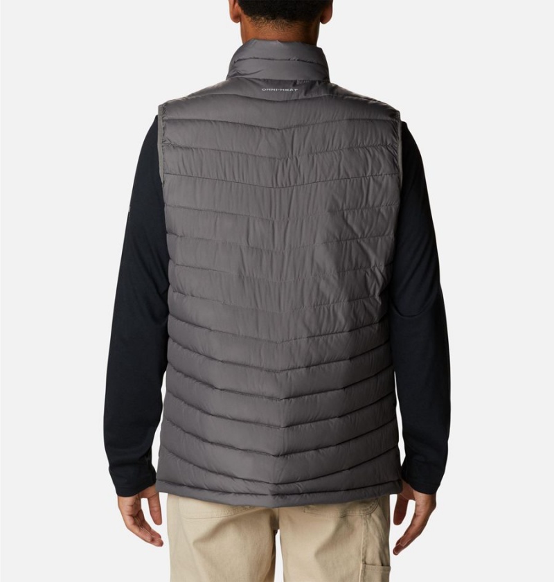 Columbia Slope Edge Men's Vest Grey | KXJHEQ-214