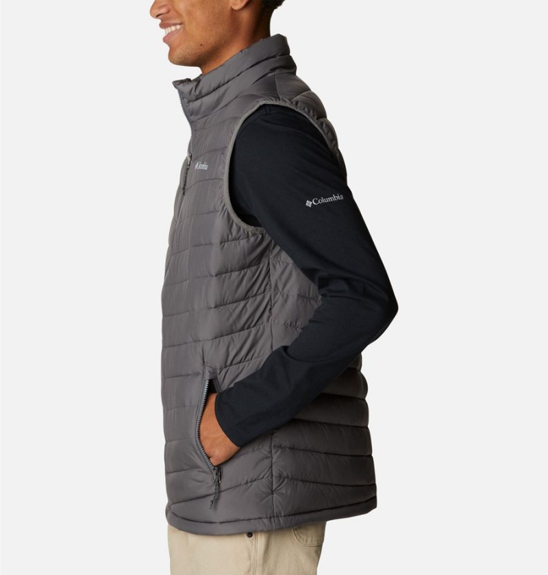 Columbia Slope Edge Men's Vest Grey | KXJHEQ-214