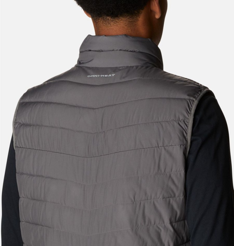 Columbia Slope Edge Men's Vest Grey | KXJHEQ-214