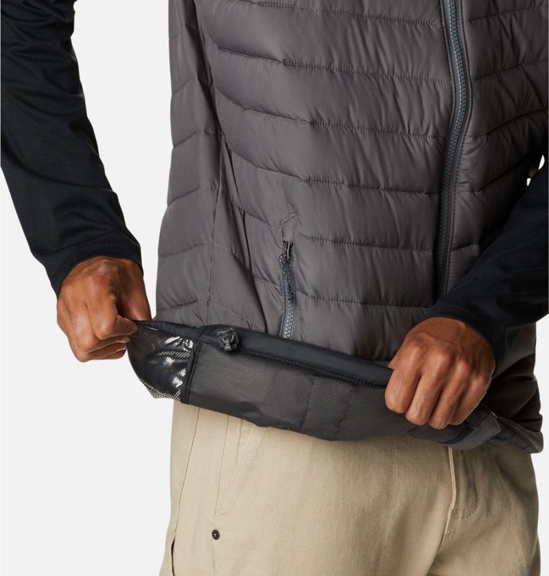 Columbia Slope Edge Men's Vest Grey | KXJHEQ-214