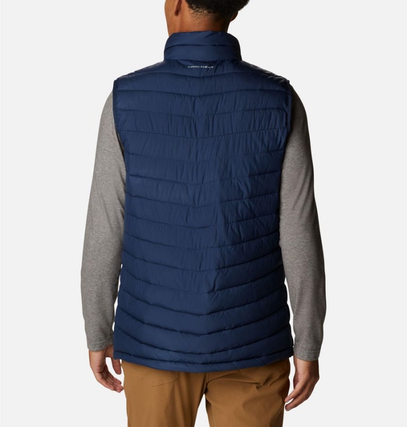 Columbia Slope Edge Men's Vest Navy | XVZQHI-671