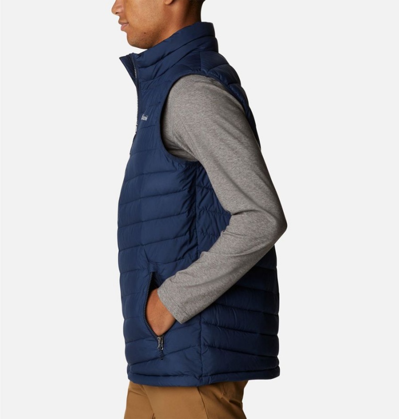 Columbia Slope Edge Men's Vest Navy | XVZQHI-671