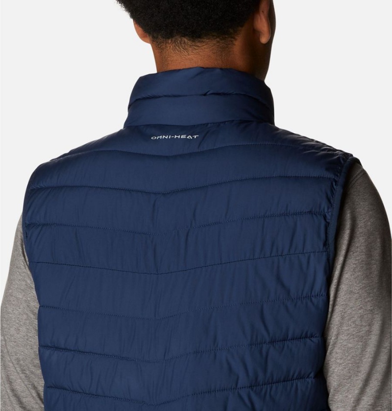 Columbia Slope Edge Men's Vest Navy | XVZQHI-671