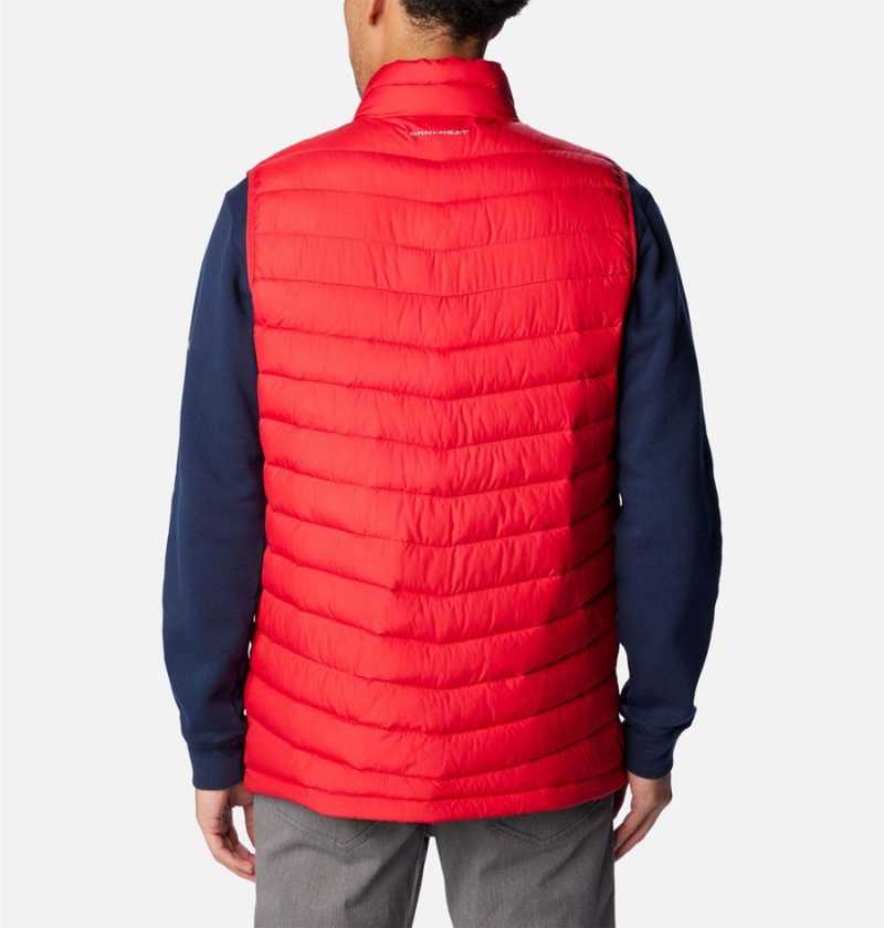 Columbia Slope Edge Men's Vest Red | GRKBZD-127