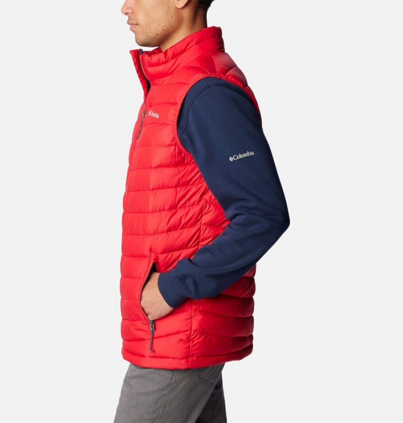 Columbia Slope Edge Men's Vest Red | GRKBZD-127
