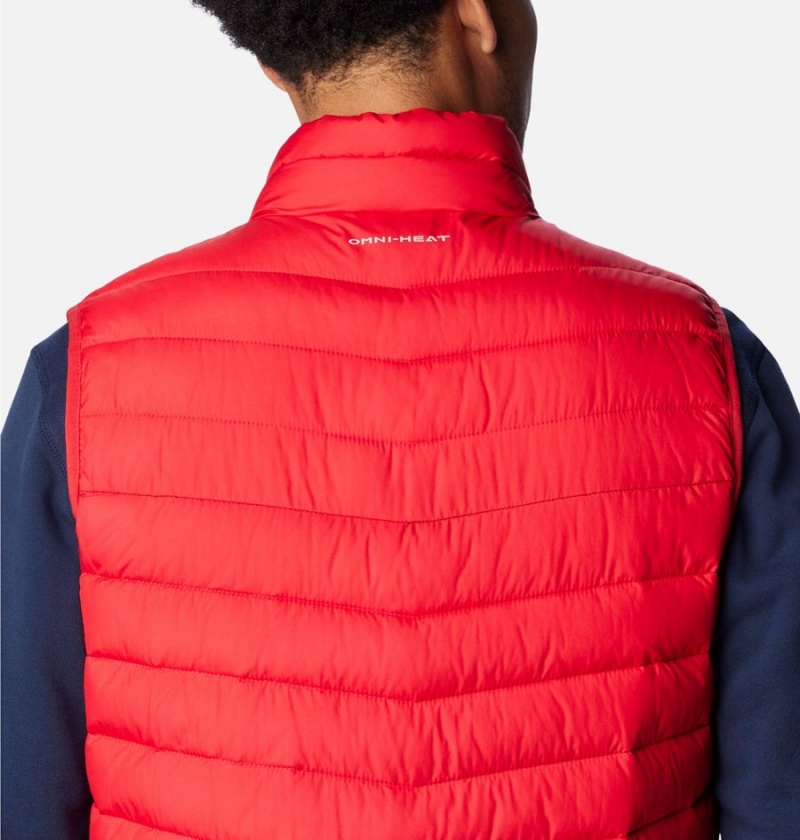Columbia Slope Edge Men's Vest Red | GRKBZD-127