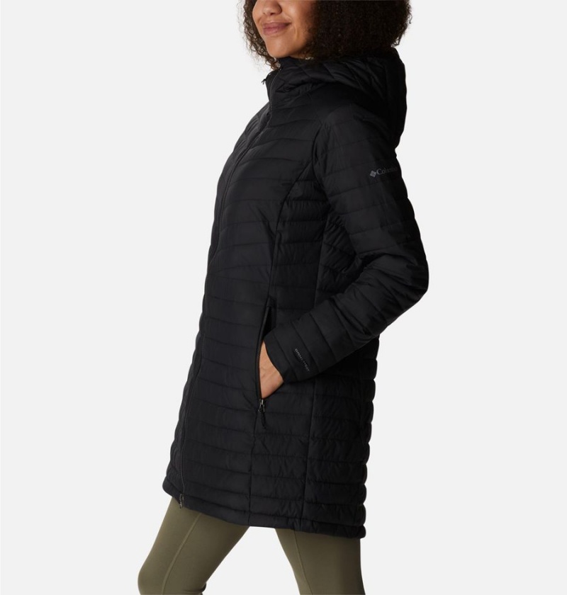 Columbia Slope Edge Mid Women's Coats Black | WAKCXT-126