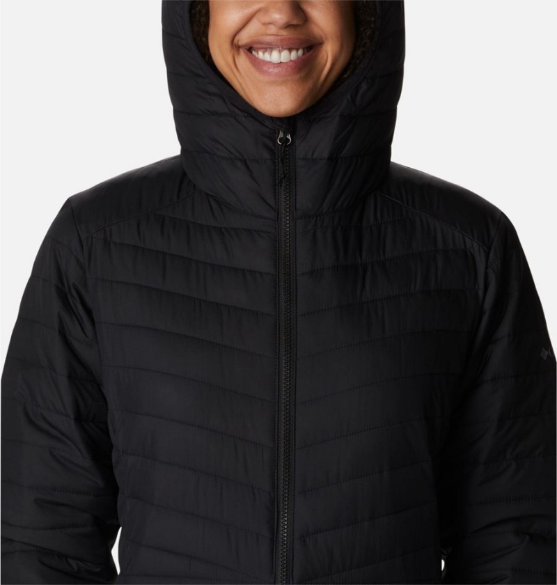 Columbia Slope Edge Mid Women's Coats Black | WAKCXT-126