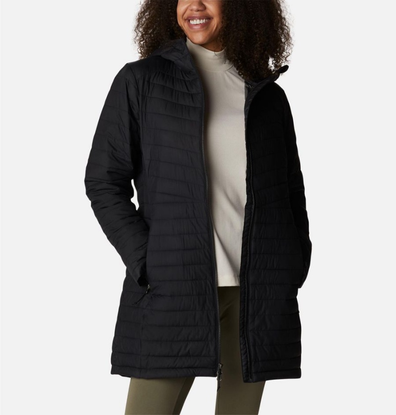 Columbia Slope Edge Mid Women's Coats Black | WAKCXT-126