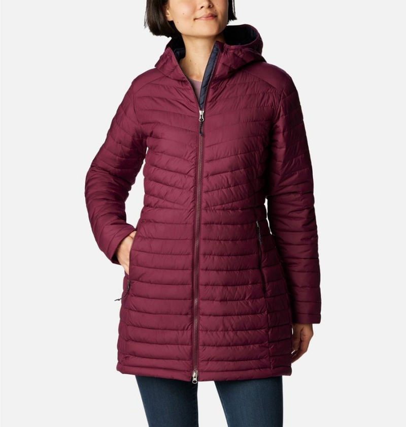 Columbia Slope Edge Mid Women\'s Coats Purple | JSLBZT-910
