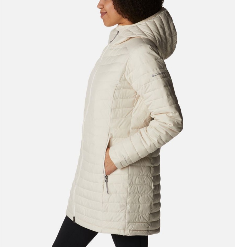 Columbia Slope Edge Mid Women's Coats White | UHONKV-854