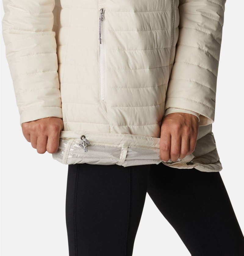 Columbia Slope Edge Mid Women's Coats White | UHONKV-854