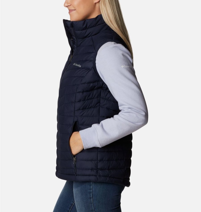 Columbia Slope Edge Women's Vest Navy | MPCDKJ-586