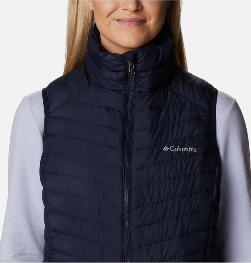Columbia Slope Edge Women's Vest Navy | MPCDKJ-586