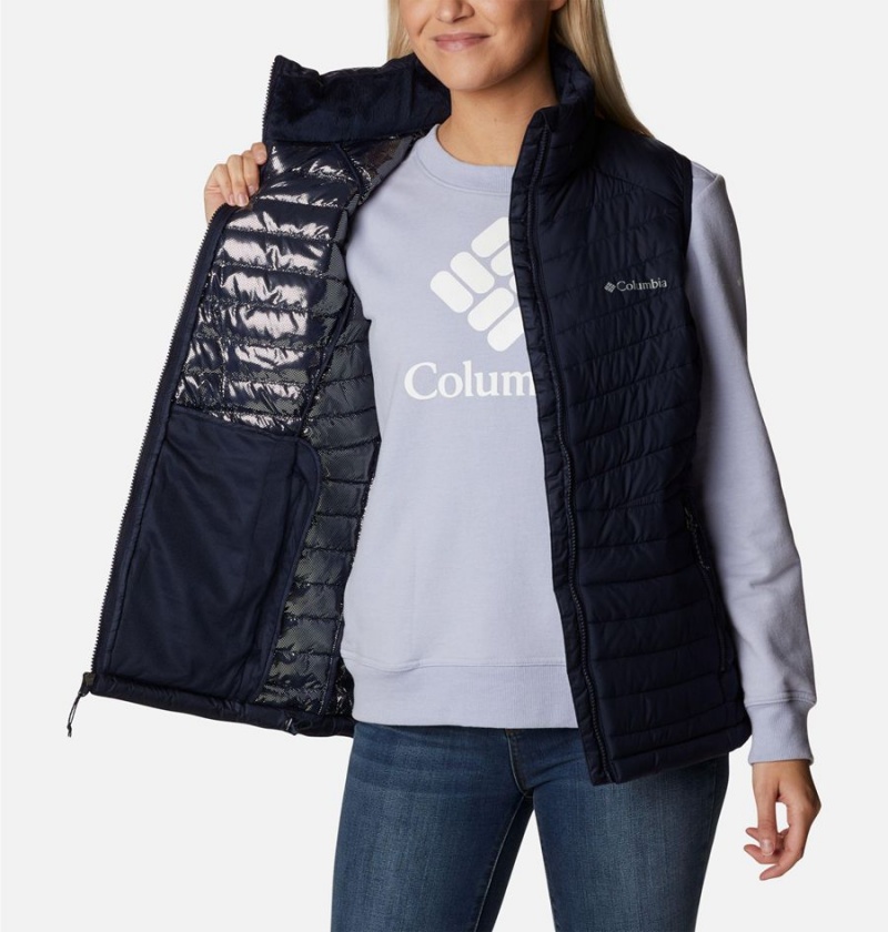 Columbia Slope Edge Women's Vest Navy | MPCDKJ-586