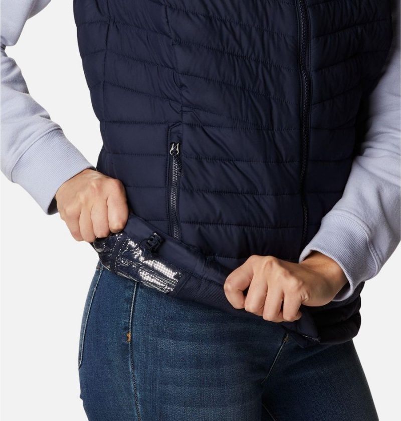 Columbia Slope Edge Women's Vest Navy | MPCDKJ-586