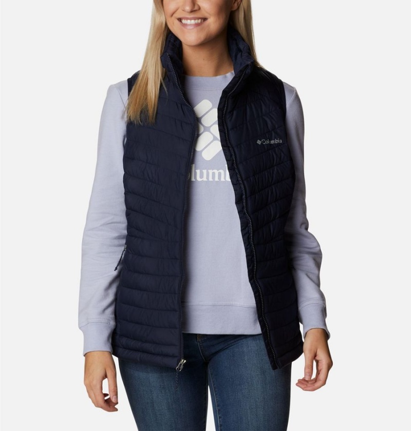 Columbia Slope Edge Women's Vest Navy | MPCDKJ-586