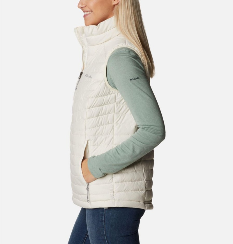 Columbia Slope Edge Women's Vest White | CIBSQF-816