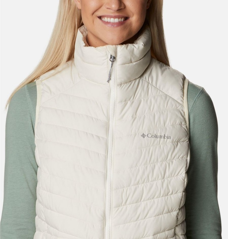 Columbia Slope Edge Women's Vest White | CIBSQF-816