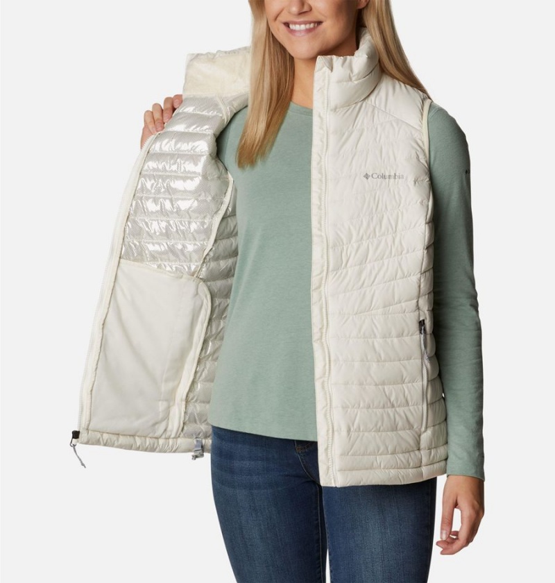 Columbia Slope Edge Women's Vest White | CIBSQF-816