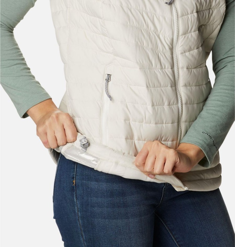 Columbia Slope Edge Women's Vest White | CIBSQF-816