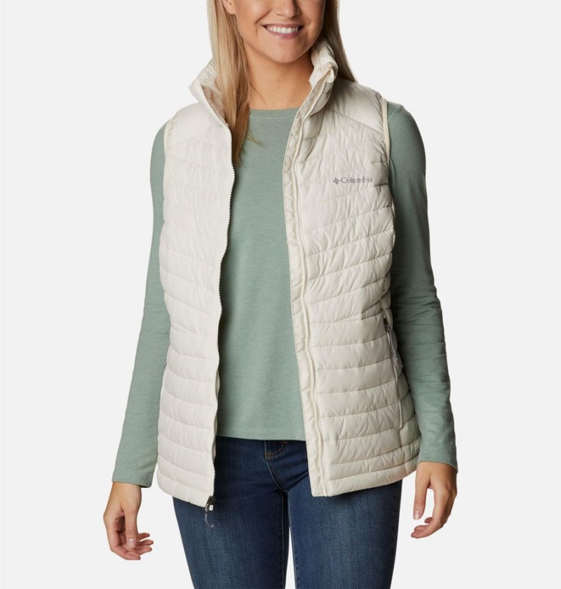 Columbia Slope Edge Women's Vest White | CIBSQF-816
