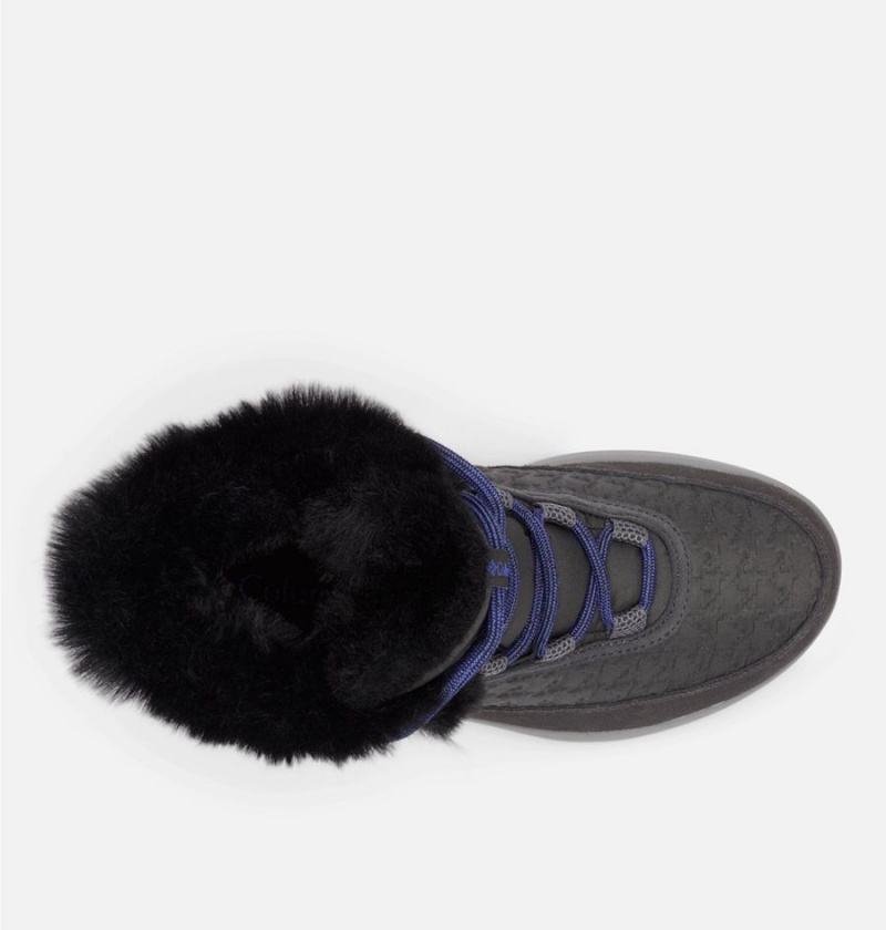 Columbia Slopeside Peak Luxe Women's Boots Black | BQPVLT-064