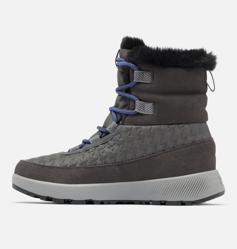 Columbia Slopeside Peak Luxe Women's Boots Black | BQPVLT-064