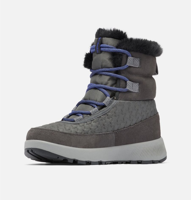 Columbia Slopeside Peak Luxe Women's Boots Black | BQPVLT-064