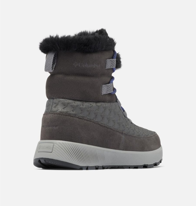 Columbia Slopeside Peak Luxe Women's Boots Black | BQPVLT-064