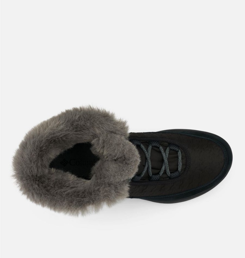 Columbia Slopeside Peak Luxe Women's Boots Black | HALKRO-907