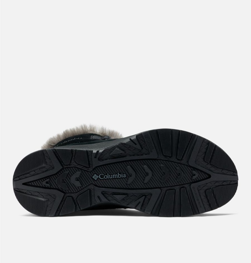 Columbia Slopeside Peak Luxe Women's Boots Black | HALKRO-907