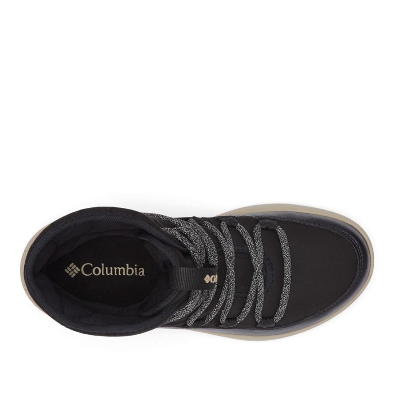 Columbia Slopeside Village Omni Heat Mid Women's Boots Black | OBHJDS-345