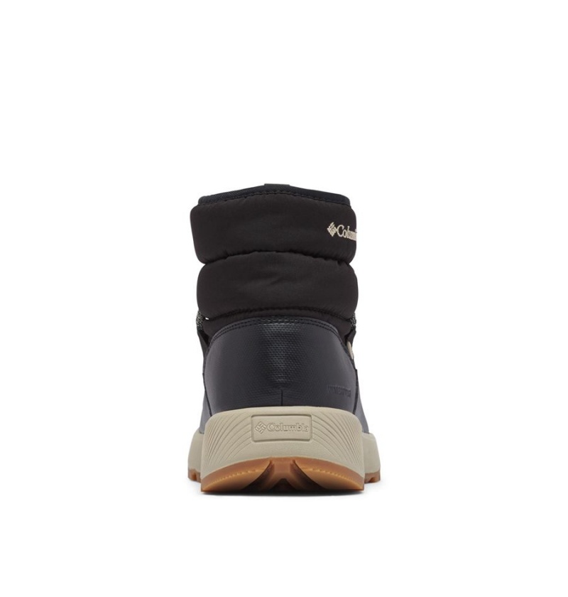 Columbia Slopeside Village Omni Heat Mid Women's Boots Black | OBHJDS-345