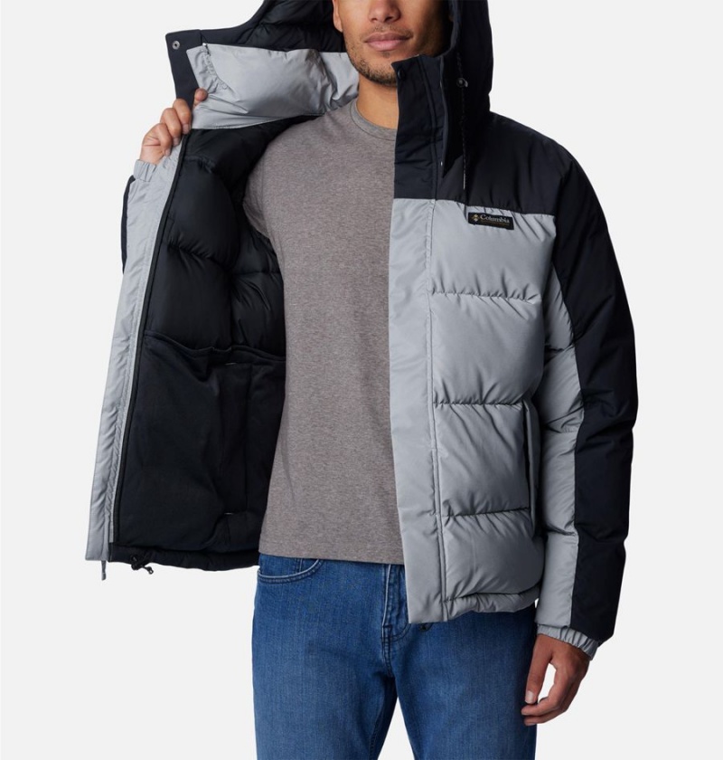 Columbia Snowqualmie Insulated Men's Puffer Jacket Grey | CZSPLA-298
