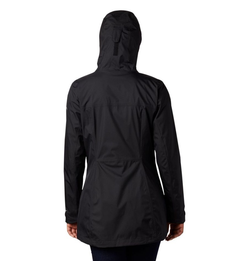 Columbia Splash A Little II Women's Rain Jacket Black | CBAWOT-308