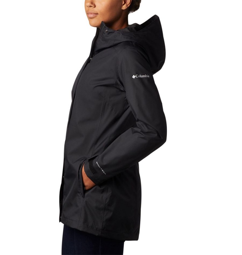 Columbia Splash A Little II Women's Rain Jacket Black | CBAWOT-308