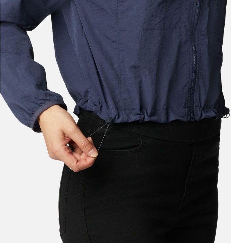 Columbia Spring Canyon Wind Interchange Women's 3 In 1 Jackets Navy | XGRVAL-235