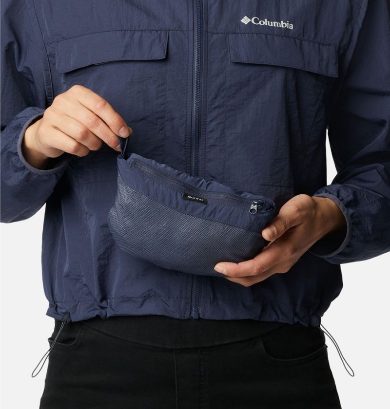 Columbia Spring Canyon Wind Interchange Women's 3 In 1 Jackets Navy | XGRVAL-235