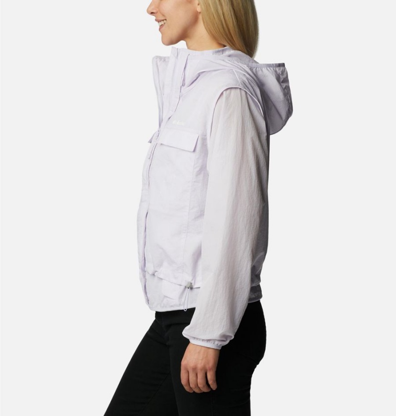 Columbia Spring Canyon Wind Interchange Women's 3 In 1 Jackets White | LYHNCE-918