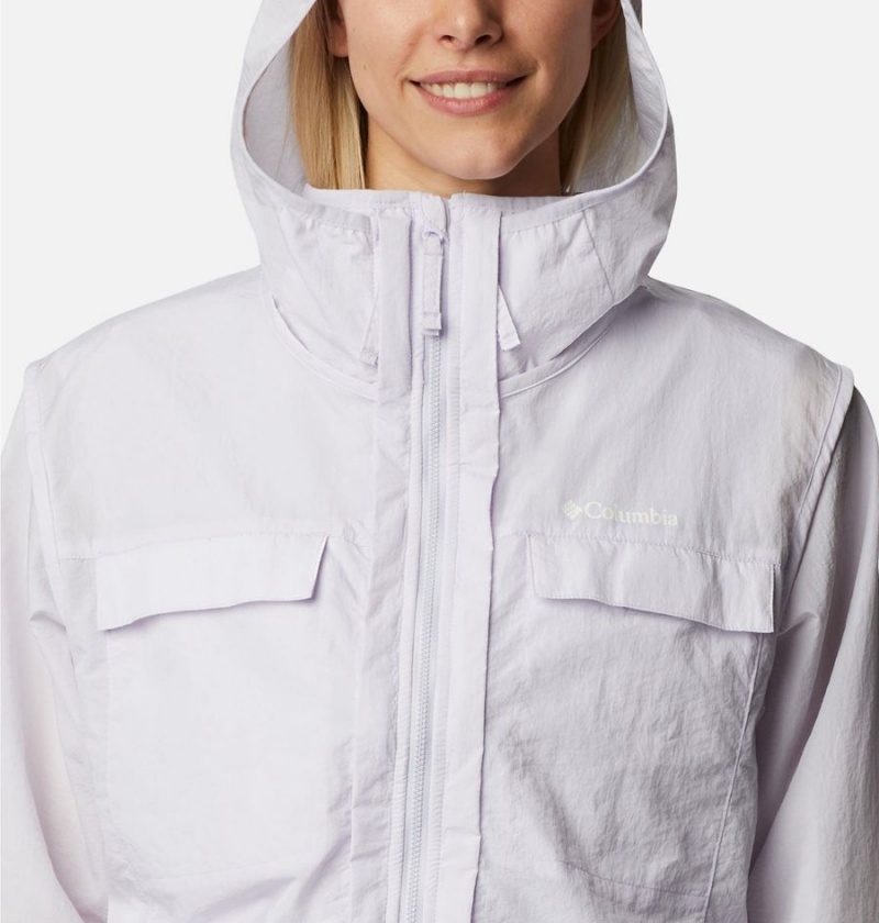Columbia Spring Canyon Wind Interchange Women's 3 In 1 Jackets White | LYHNCE-918