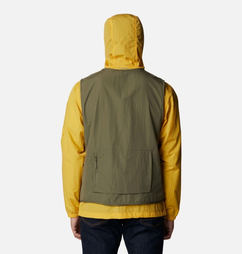 Columbia Spring Canyon Wind Interchange Men's Vest Green | CNXBZR-024