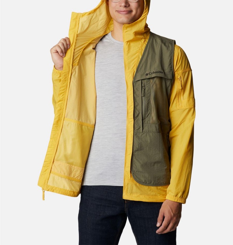 Columbia Spring Canyon Wind Interchange Men's Vest Green | CNXBZR-024