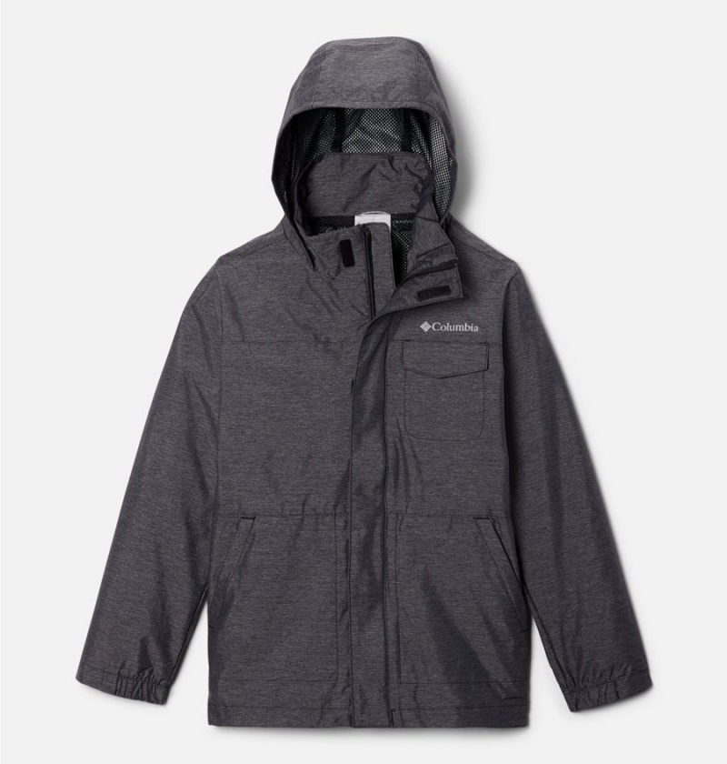 Columbia Static Ridge Field Kids\' Jacket Black | ULSFTC-591